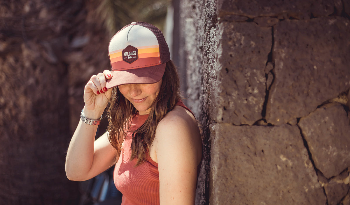 Wildust Sisters "STRIPES" TRUCKER CAP