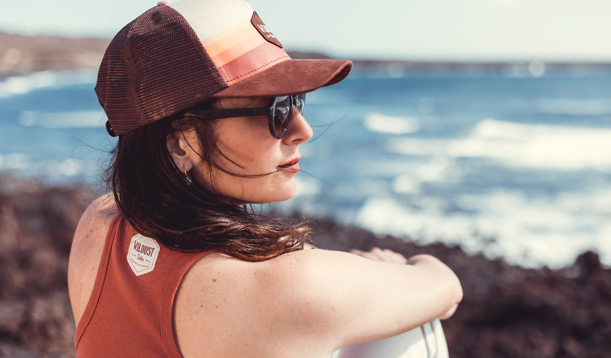 Wildust Sisters "STRIPES" TRUCKER CAP