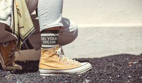Wildust Sisters socks "FUEL YOUR DREAM"