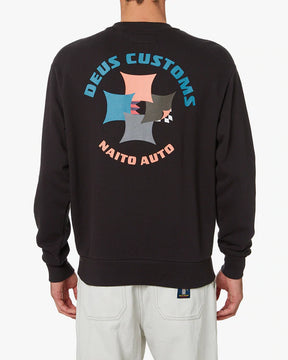 Deus Naito Nifty Crew - Phantom Black
