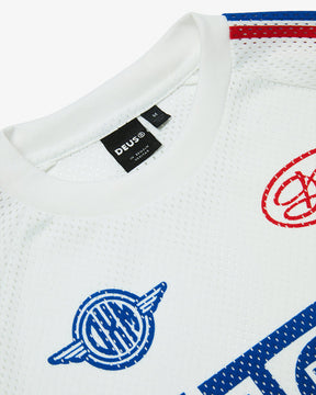 Deus Ratchet Moto Jersey - Dirty White