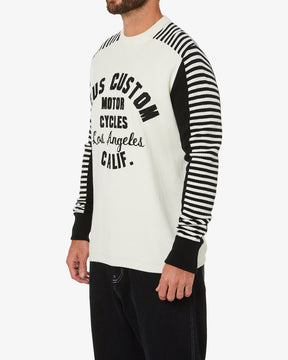 Deus Stiltz Moto Knit - black Combo