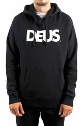 Deus All Caps Hoodie - Black