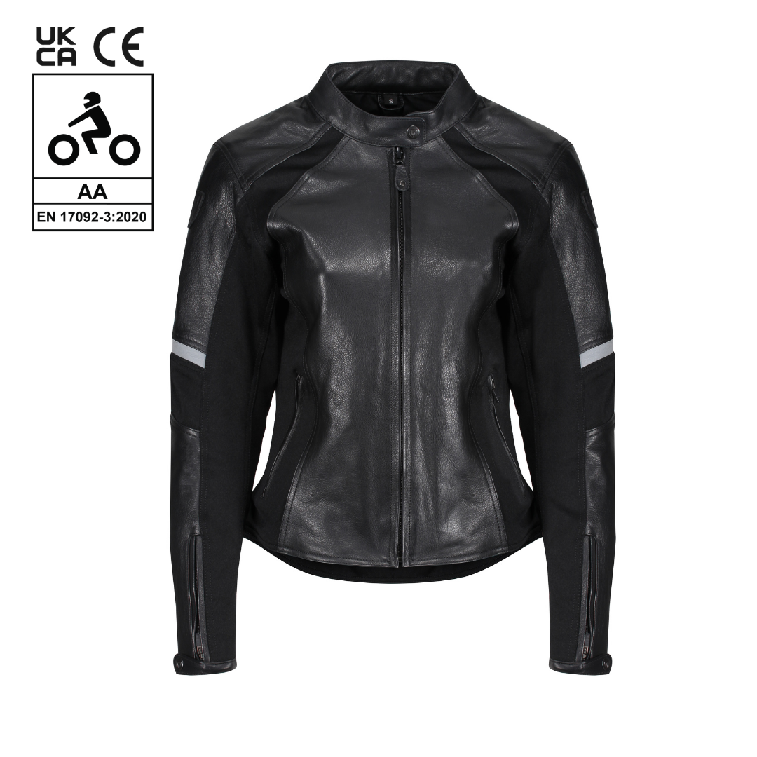 Motogirl Fiona Black Leather Jacket