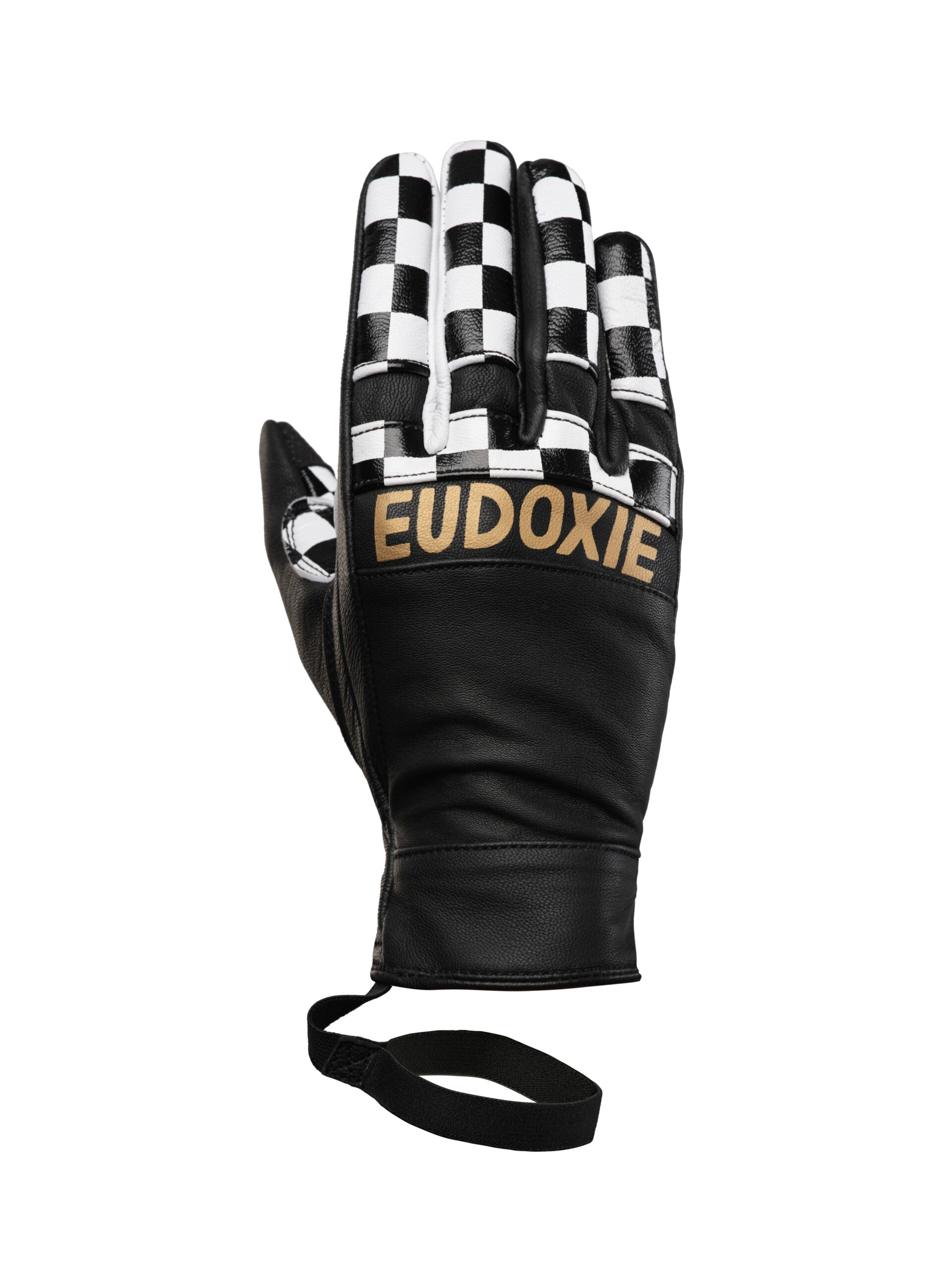 Eudoxie Black and Gold Gloves