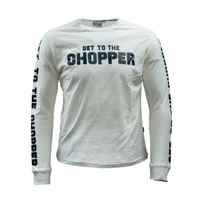 13 1/2 "GET TO THE CHOPPER" longsleeve