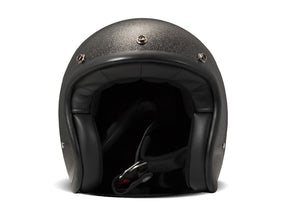 DMD Glitter Black Vintage open face helmet