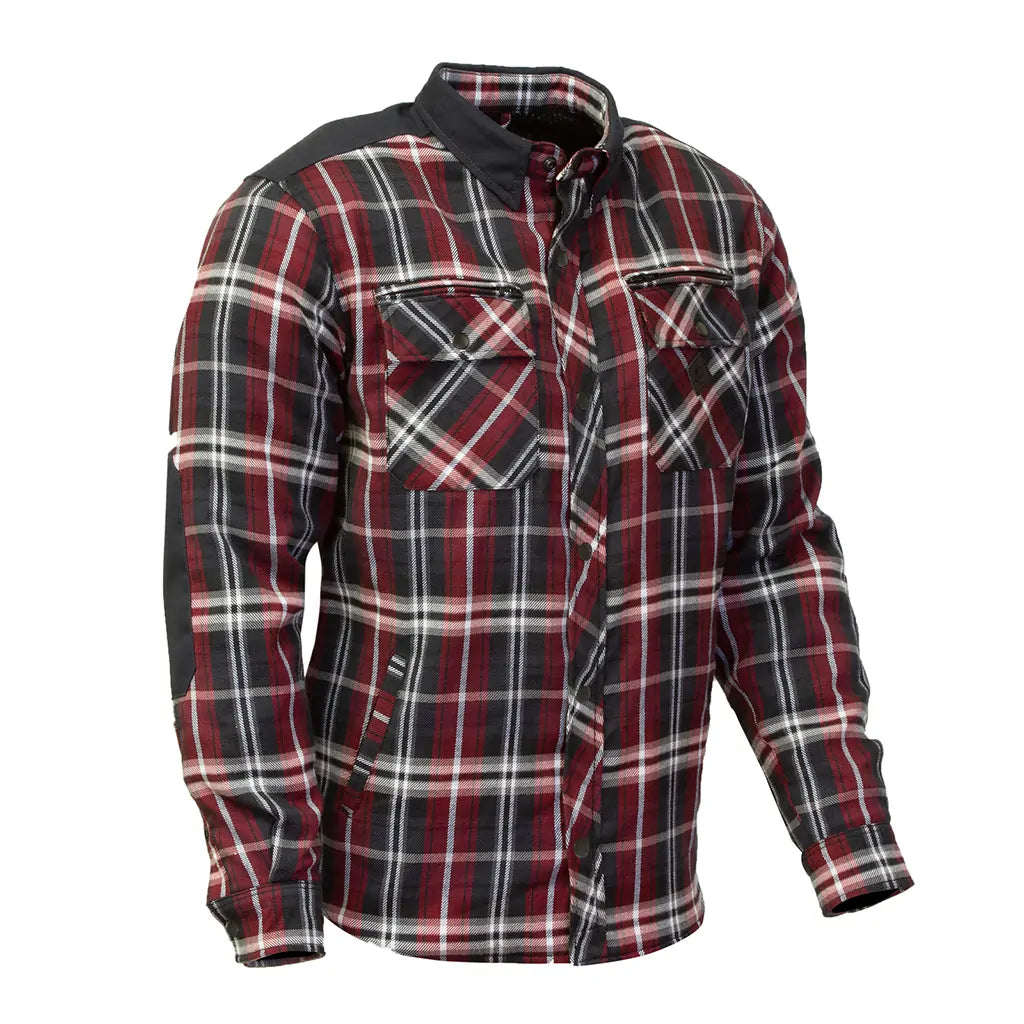 Merlin Hendrix Riding shirt D30 Red/Navy