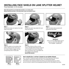 Lane Splitter Helmet - Flat Black Factory