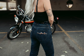 MotoGirl Ellie Blue Jeans