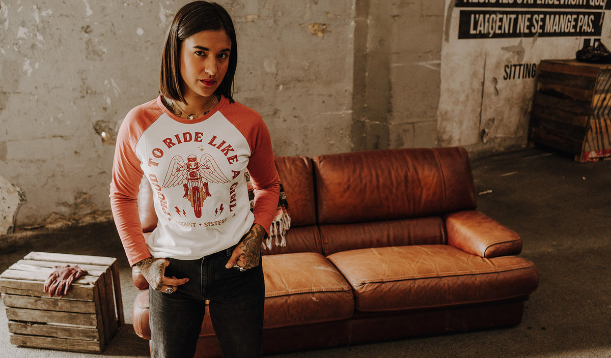 Wildudt Sisters "RIDE LIKE A GIRL" long sleeve