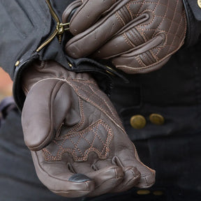 Merlin Skye Leather Glove Black Ladies