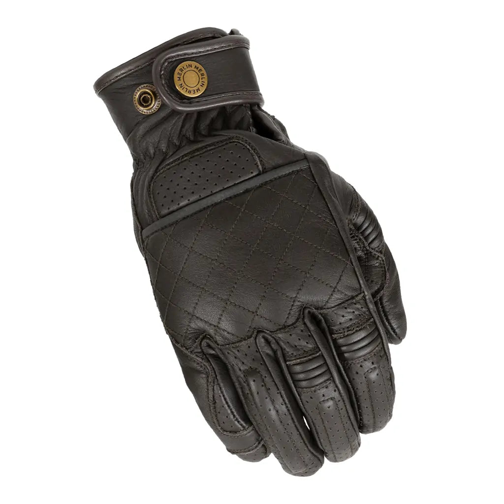 Merlin Stewart Leather Glove Black Mens
