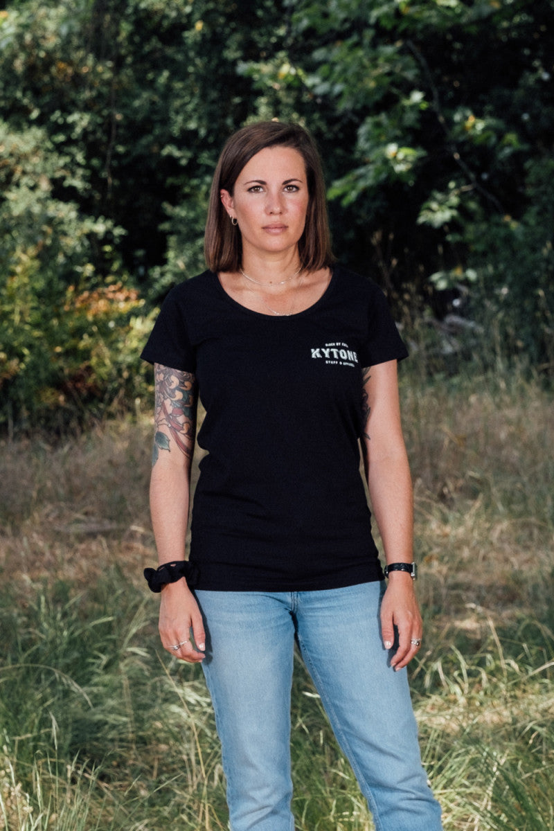 Kytone Ladies Classic Black Tee