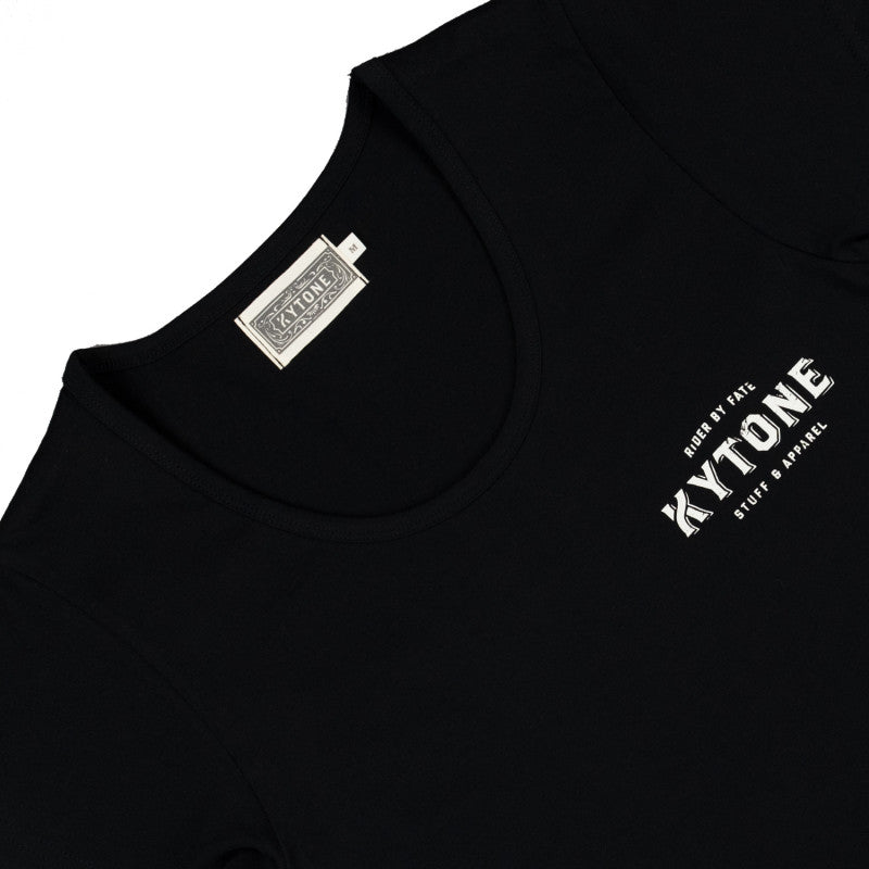 Kytone Ladies Classic Black Tee