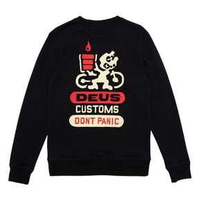 Deus Fossil Fuel Crew - Black