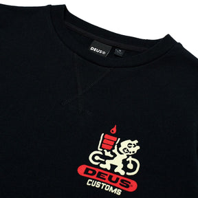 Deus Fossil Fuel Crew - Black