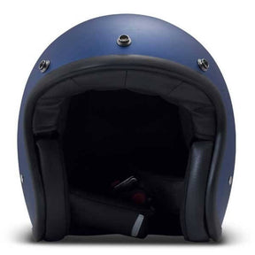 DMD Metallic Blue Vintage open face helmet