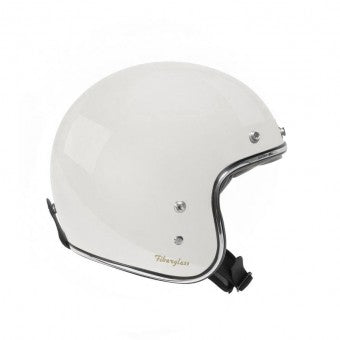 Garibaldi G02X Open Face Vintage Helmet - Pearl White