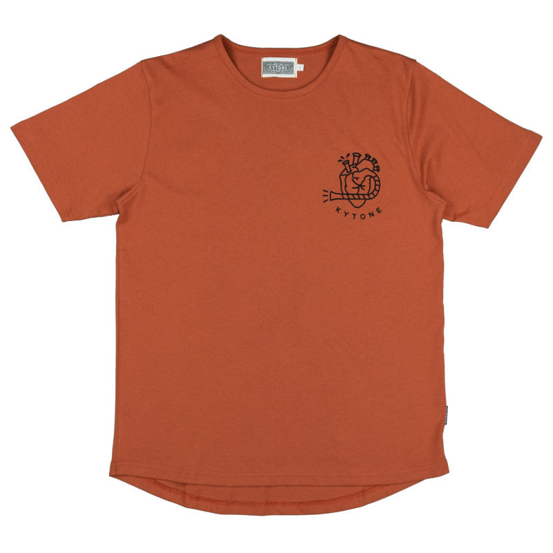 Kytone Heart Tan Tee