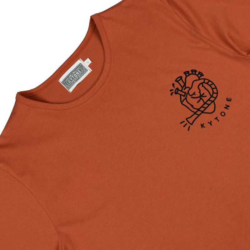 Kytone Heart Tan Tee