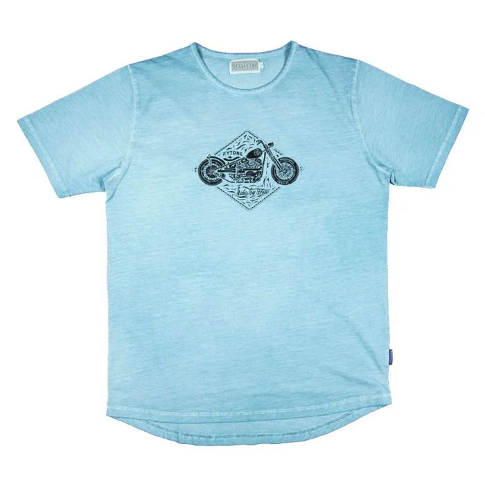 Kytone Chop Blue/Grey Tee