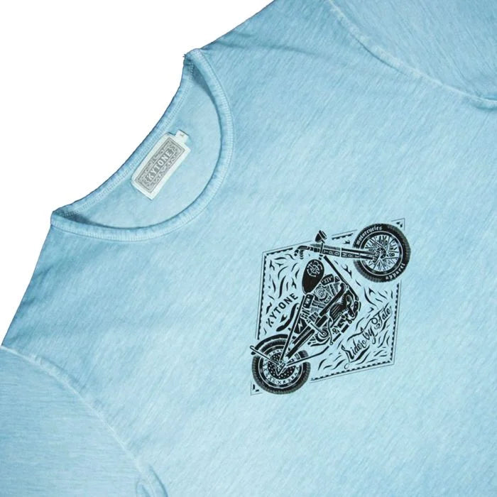 Kytone Chop Blue/Grey Tee