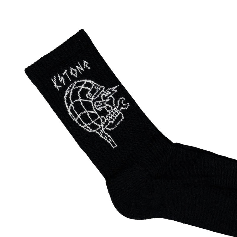 Kytone outline socks Black
