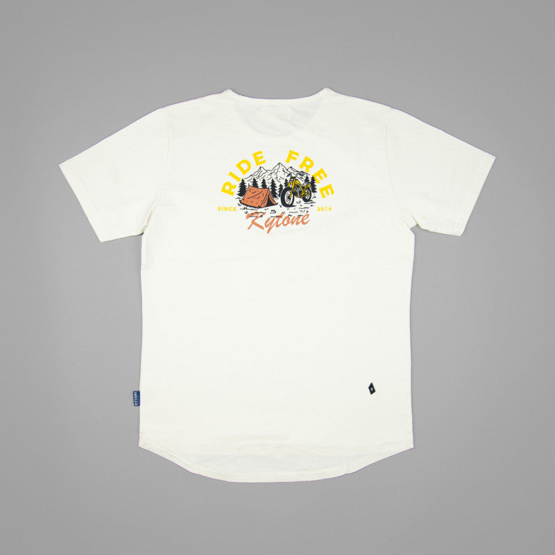 Kytone Ride Free White Tee